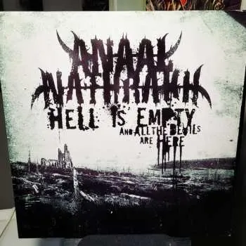 Zahraniční hudba LP Anaal Nathrakh: Hell Is Empty And All The Devils Are Here LTD | CLR 2021 Coloured Clear Light Green Marbled Vinyl