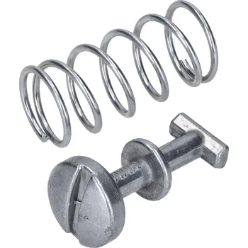 Spojovací materiál motoru 101 Octane Šroub kapotáže 37mm s pružinou, Piaggio, Vespa Ciao, Bravo, SI IP42213