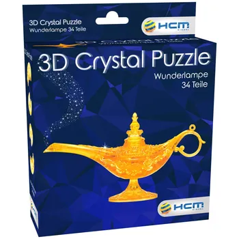 3D puzzle HCM Kinzel 3D Crystal Aladinova lampa 34 dílků