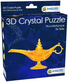 3D puzzle HCM Kinzel 3D Crystal Aladinova lampa 34 dílků