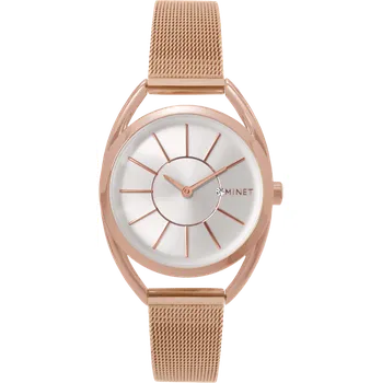 Hodinky MINET ICON ROSE GOLD MESH MWL5015