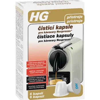 HG Čisticí kapsle pro kávovary Nespresso 6 ks
