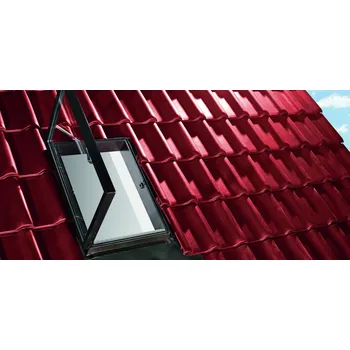 Stavebniny Roto nezateplený světlík R27 SB RAL 8023 Rozměr výlezu: 86/86 cm - boční otevírání