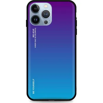 Pouzdro na mobilní telefon Kryt iPhone 13 Pro pevný duhový purpurový (obal neboli pouzdro na iPhone 13 Pro)