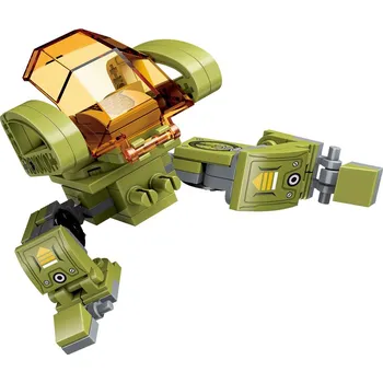 ostatní stavebnice Qman Thunder Expedition Battle Car 1415-7 Stroj Berserker