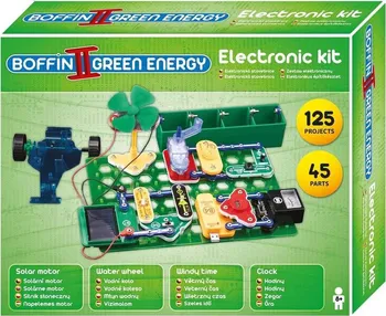 Elektronická stavebnice Boffin II Zelená Energie