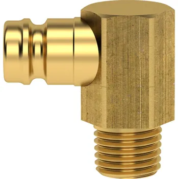 Fitinka ESHM 14 NA-90 (vsuvka ESHM G1/4" vnější 90st, DN6, mosaz)