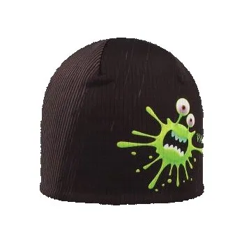 Čepice dětská zimní čepice RDX s fleecem Kaňka FZ973P šedolimetková velikost 50-52