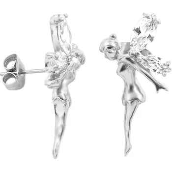 Náušnice BRUNOshop.cz Náušnice VÍLA s kamínky