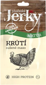 Sušené maso Jihočeské Jerky Krůtí natur 23 g