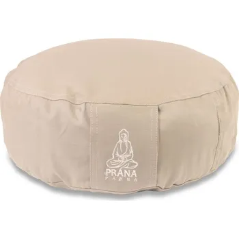 Dekorativní polštářek Meditační polštář PRÁNA s potahem - šedá 36 x 12 cm