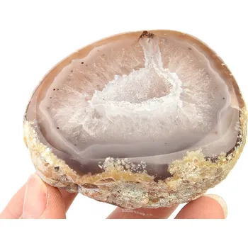 Přírodní kámen Přírodní achátová geoda (217g)