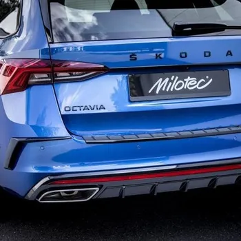 Tuning Milotec Spoilery zadního nárazníku Škoda Octavia IV RS (2020 - 2024) -