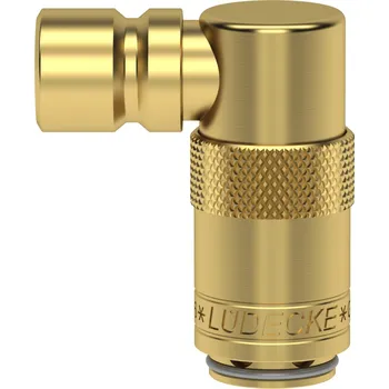 ESDMK-ESDS-90AB (redukce vsuvka ESD/rychlospojka ESDM 90°, ventil, mosaz)