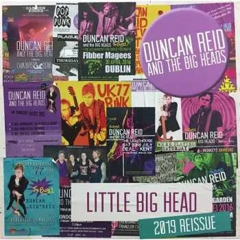 Zahraniční hudba LP Duncan Reid: Little Big Head 2019 Reissue CLR 2019 Yellow With Black & Green Splatter Vinyl