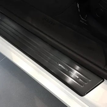 Lišta karosérie Avisa Prahové nerezové lišty Opel Corsa F | Corsa-e (od roku 2019>) - Special Edition Black -