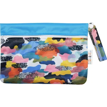 Pytel na pleny Breberky Pytel PUL - Malované mraky XS