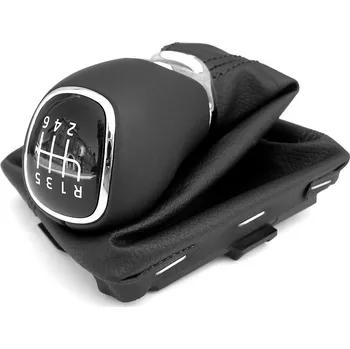 Škoda Auto Řadící páka Škoda Octavia III (2012 - 2020) kožená, 6 rychlostí, originál