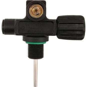 Ventil Scubatech VENTIL LEVÝ PRO TWIN SE ZÁSLEPKOU, 232 BAR, VITON - MILITARY VERZE