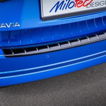 Lišta karosérie Milotec Kryt prahu zadních dveří Škoda Octavia IV Combi (2020 - 2024) plastový, černý -
