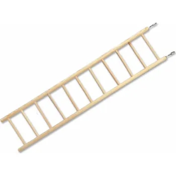 Hračka pro ptáka Žebřík BIRD JEWEL dřevěný 9 příček 44,5 cm (1ks)