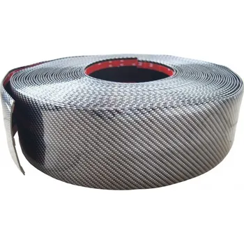 Lišta karosérie Samolepící ozdobná lišta karbonová 1m x 50mm - možno až 25m v 1 kuse
