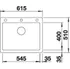 Granitový dřez BLANCO Pleon 6 InFino Silgranit