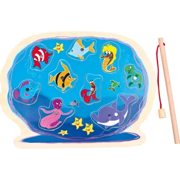 BINO Magnetické akvárium set s prutem