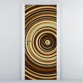 Fototapeta LuxusniObrazy.cz Fototapeta na dveře - kruhy
