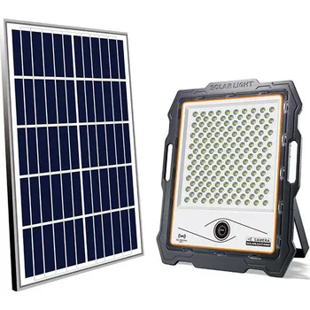 IP kamera LURECOM Wifi CAM MJ-DW903-300W Flood Solar, Chytrá domácnost TuyaSmart - 300W reflektor a WiFi kamera se solárním panelem, 1080P