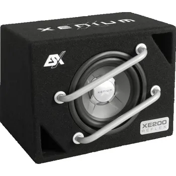 Auto Hi-Fi Subwooferový box ESX XE200 ( Box osazený 20 cm subwooferem, zatížení 200W RMS )