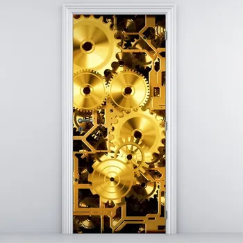 Fototapeta LuxusniObrazy.cz Fototapeta na dveře - detail strojku