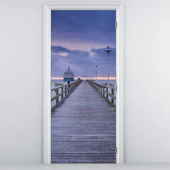 Fototapeta LuxusniObrazy.cz Fototapeta na dveře - molo do moře