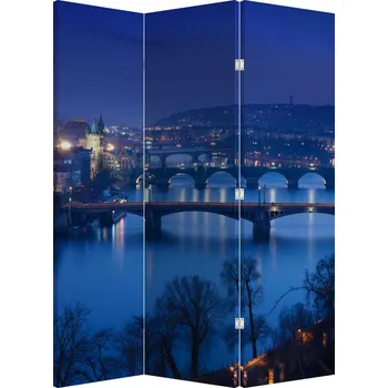 Paraván LuxusniObrazy.cz Paraván - Pražské mosty