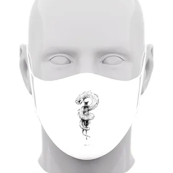 Nákrčník Nákrčník/bandana s potiskem Snake Oil" Rouška