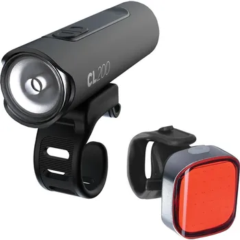 Cyklosvítilna Sada světel na kolo ULTRATORCH CITY LIGHT, OXFORD (světelný tok 200/25 lm)
