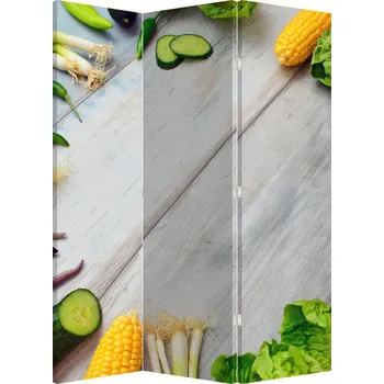 Paraván LuxusniObrazy.cz Paraván - Zelenina