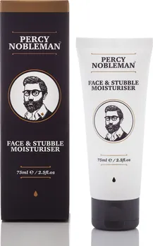 Pleťový krém Percy Nobleman Face & Stubble Moisturiser hydratační krém na obličej a vousy 75 ml