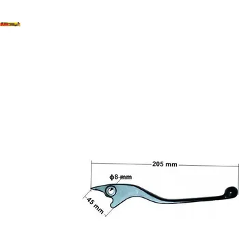Pravá brzdová páčka A