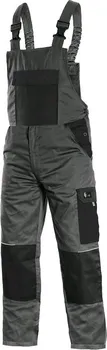 montérky CXS Phoenix Cronos kalhoty s laclem šedé/černé