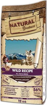 Krmivo pro psa Natural Greatness Wild Recipe All Breed kachna/krůta/kuře 12 kg