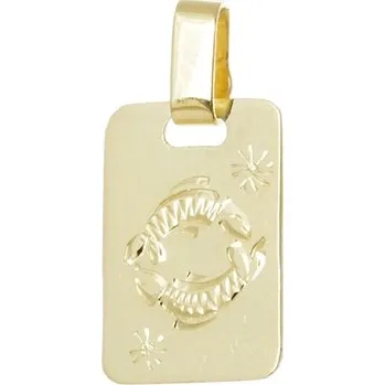 Přívěsek Přívěšek znamení Ryby ze žlutého zlata ZZ0805RYBMZLF + dárek zdarma