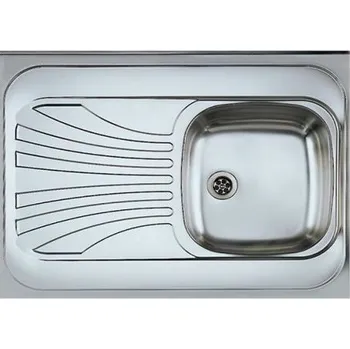 Kuchyňský dřez Nerezový dřez Alveus CLASSIC 30 N nerez odkapávací plocha vlevo