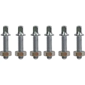 Latin Percussion Ladící šrouby Compact Congas & Bongos - LP825 LP826 LP828Chrom, 6 kusů LP825T 18239