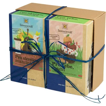 Horký nápoj SONNENTOR Dárkové balení 2 Bio čajů Pro maminku