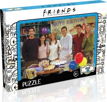 Puzzle Winning Moves Přátelé Happy Birthday 1000 dílků