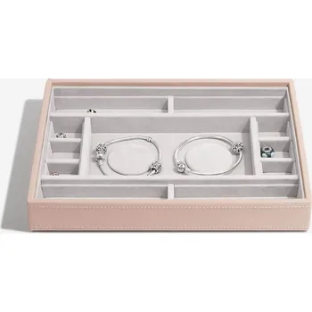Šperkovnice Box na šperky Stackers Blush Classic 2 Charm Bracelet Layer | růžová 74400