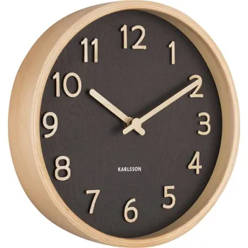Hodiny Designové nástěnné hodiny 5851BK Karlsson 22cm