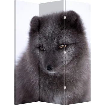 Paraván LuxusniObrazy.cz Paraván - Sněžná liška