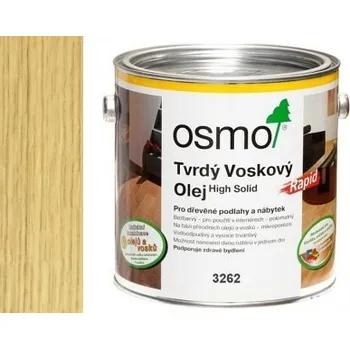 Olej na dřevo Tvrdý voskový olej Osmo Rapid bezbarvý mat 25 l